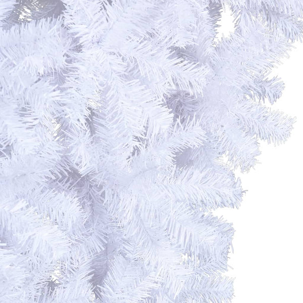 Upside Down Artificial Christmas Tree With Stand White 180 Cm Seasonal Decorations