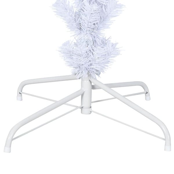 Upside Down Artificial Christmas Tree With Stand White 180 Cm Seasonal Decorations