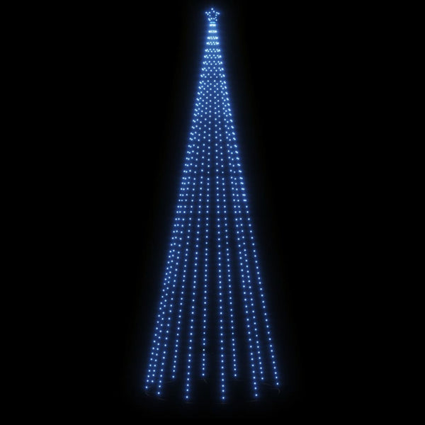 Christmas Tree With Spike Blue 732 Leds 500 Cm Seasonal Decorations