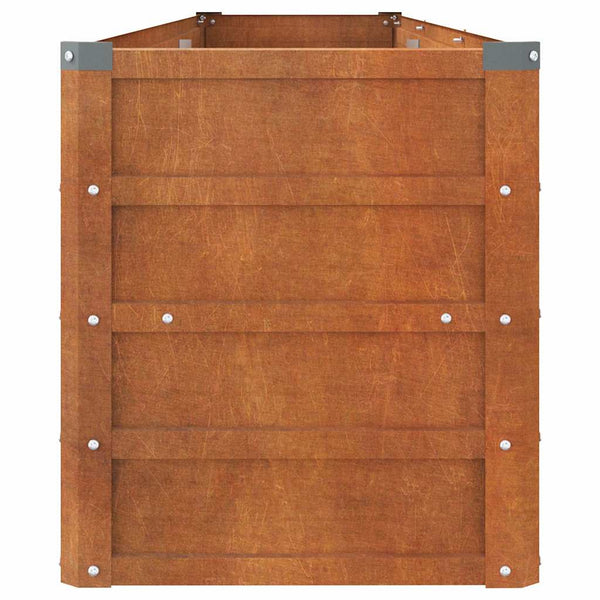 Vidaxl Garden Raised Bed Rusty 240X40x45 Cm Corten Steel Raised Garden Beds