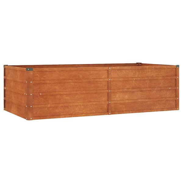 Vidaxl Garden Raised Bed Rusty 160X80x45cm Corten Steel Raised Garden Beds