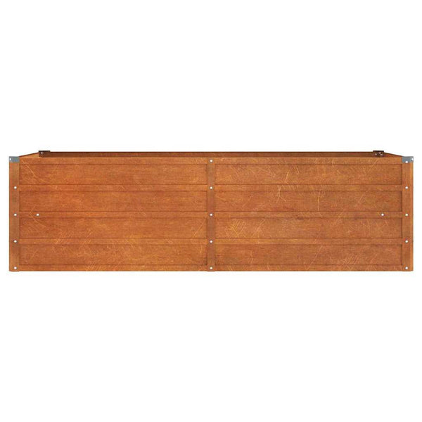 Vidaxl Garden Raised Bed Rusty 160X80x45cm Corten Steel Raised Garden Beds