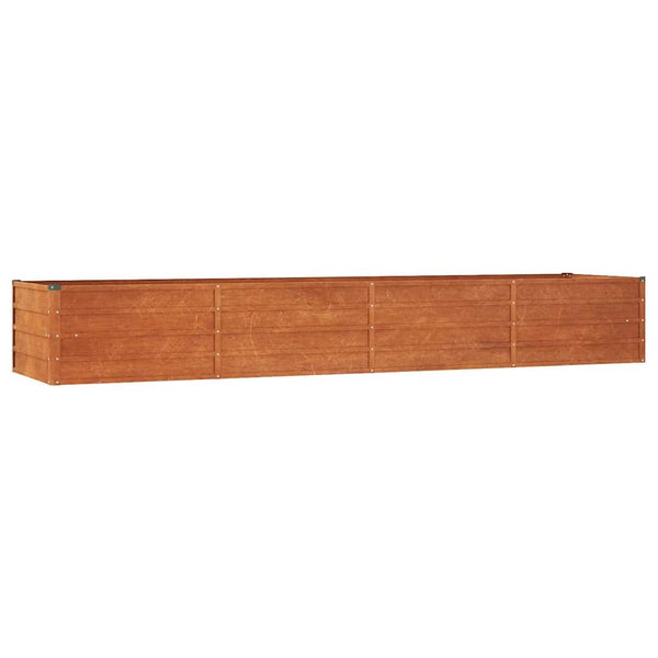 Vidaxl Garden Raised Bed Rusty 320X80x45cm Corten Steel Raised Garden Beds