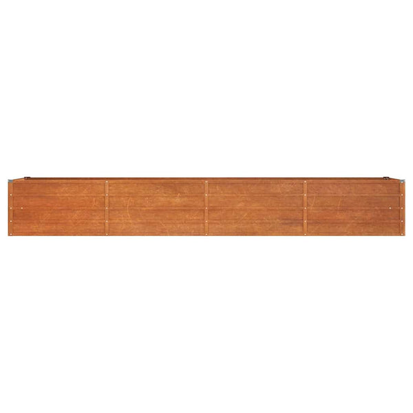 Vidaxl Garden Raised Bed Rusty 320X80x45cm Corten Steel Raised Garden Beds