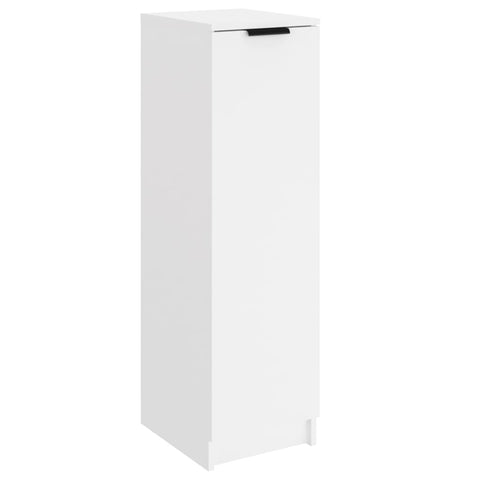 Shoe Cabinet White 30X35x100 Cm Engineered Wood Shoe Cabinets