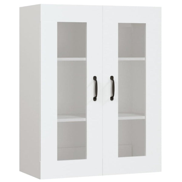 Hanging Wall Cabinet White 69.5X34x90 Cm