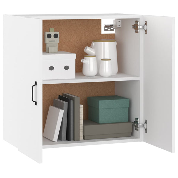 Wall Cabinet White 60X31x60 Cm Engineered Wood Cabinets & Cupboards