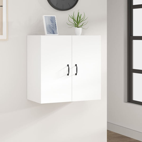 Wall Cabinet White 60X31x60 Cm Engineered Wood Cabinets & Cupboards