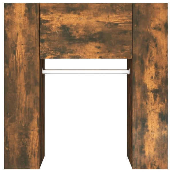 Vidaxl Hallway Cabinet Smoked Oak 97.5X37x99 Cm Engineered Wood Cabinets & Cupboards