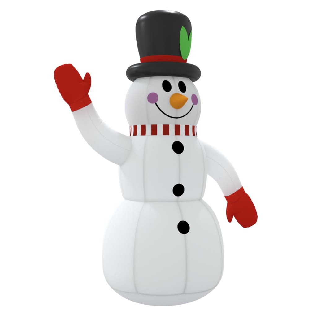 Christmas Inflatable Snowman With Leds 300 Cm Seasonal Decorations