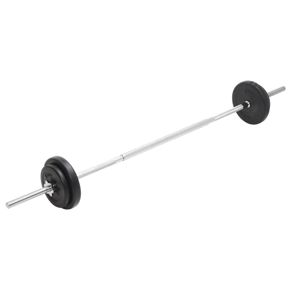Vidaxl Barbell And Dumbbell Set 30 Kg Barbells & Attachments