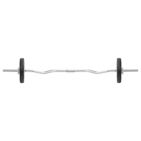 Vidaxl Barbell And Dumbbell Set 30 Kg Barbells & Attachments