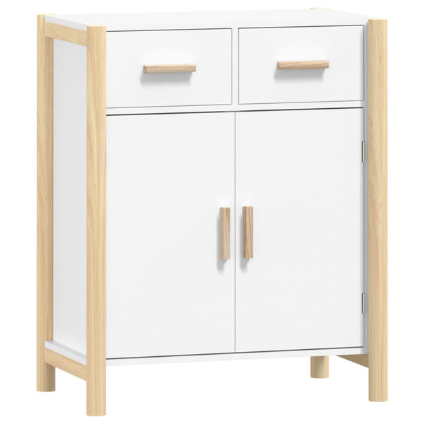 Sideboard White 62X38x75 Cm Engineered Wood Sideboards & Buffets