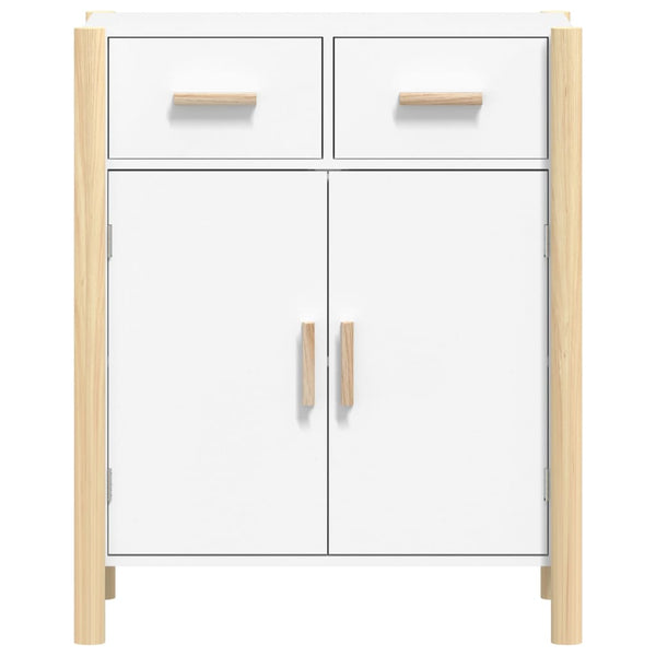 Sideboard White 62X38x75 Cm Engineered Wood Sideboards & Buffets