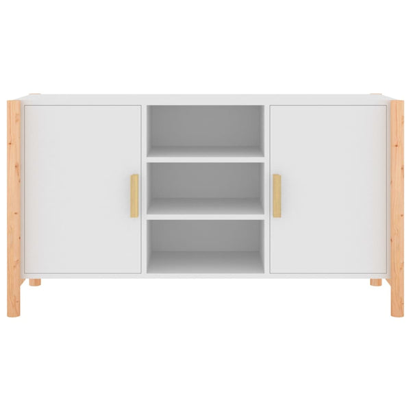 Sideboard White 107X38x60 Cm Engineered Wood Sideboards & Buffets
