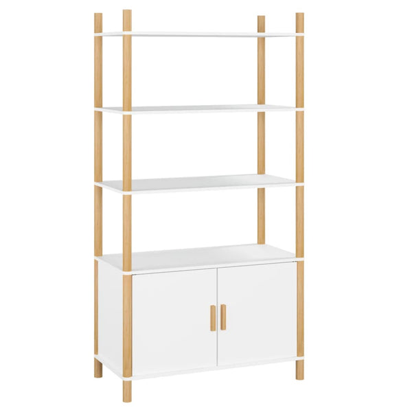 Highboard White 80X40x153 Cm Engineered Wood Sideboards & Buffets