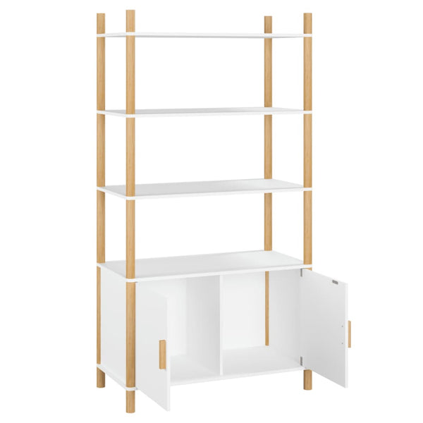 Highboard White 80X40x153 Cm Engineered Wood Sideboards & Buffets