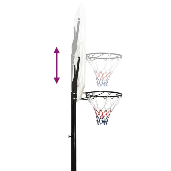 Basketball Backboards Basketball Stand White 258 363 Cm Polyethene