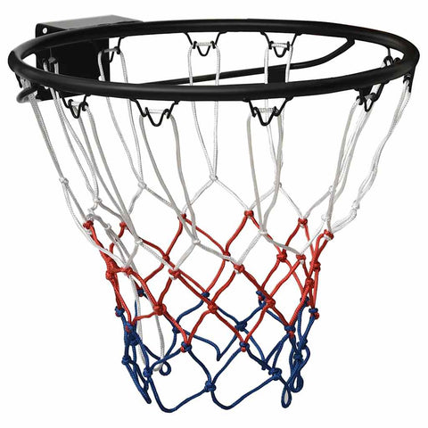 Vidaxl Basketball Ring Black 45 Cm Steel Basketball Backboards