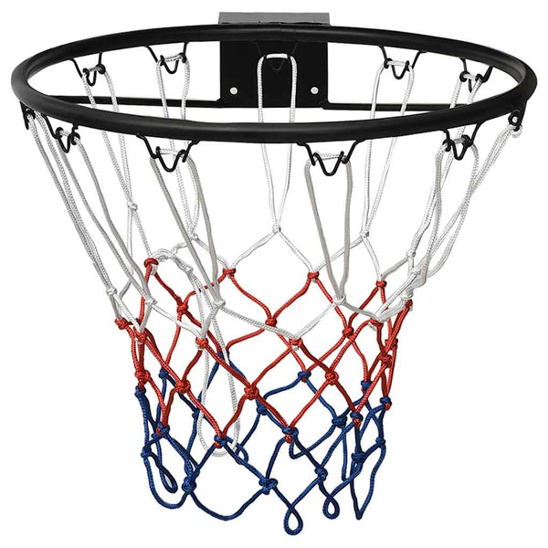 Vidaxl Basketball Ring Black 45 Cm Steel Basketball Backboards