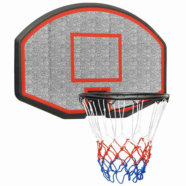 Vidaxl Basketball Backboard Black 71X45x2 Cm Polyethene Basketball Backboards
