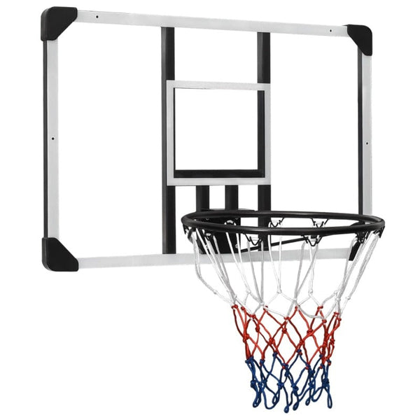 Vidaxl Basketball Backboard Transparent 90X60x2.5 Cm Polycarbonate Basketball Backboards