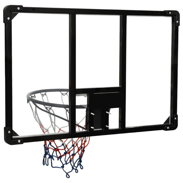 Vidaxl Basketball Backboard Transparent 90X60x2.5 Cm Polycarbonate Basketball Backboards