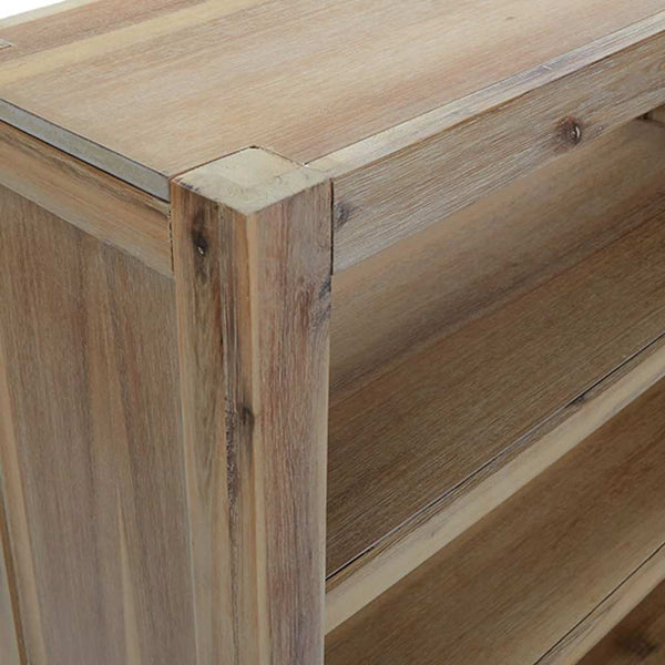 6 Tier Bookcase 80X30x170 Cm Solid Wood Acacia Bookshelves