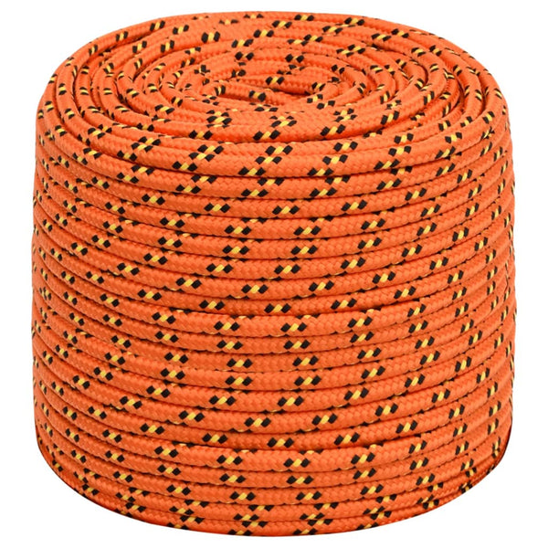 Vidaxl Boat Rope Black 6 Mm 50 Polypropylene Marine Rope