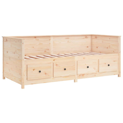 Day Bed 80X200 Cm Solid Wood Pine Single Bed Frames
