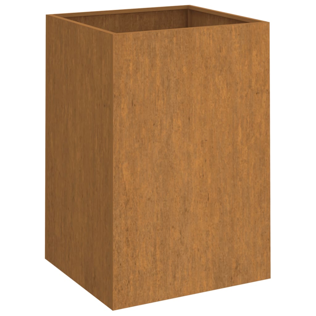 Planter 52X48x75 Cm Corten Steel Planters & Vases