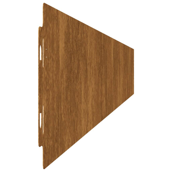 Vidaxl Lawn Edgings 50 Pcs 10X103 Cm Flexible Corten Steel Garden Edging & Borders