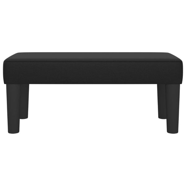 Vidaxl Bench Black 70X30x30 Cm Faux Leather Benches