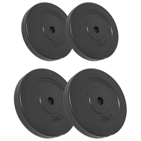 4 Pcs 30 Kg Cement Weight Plates