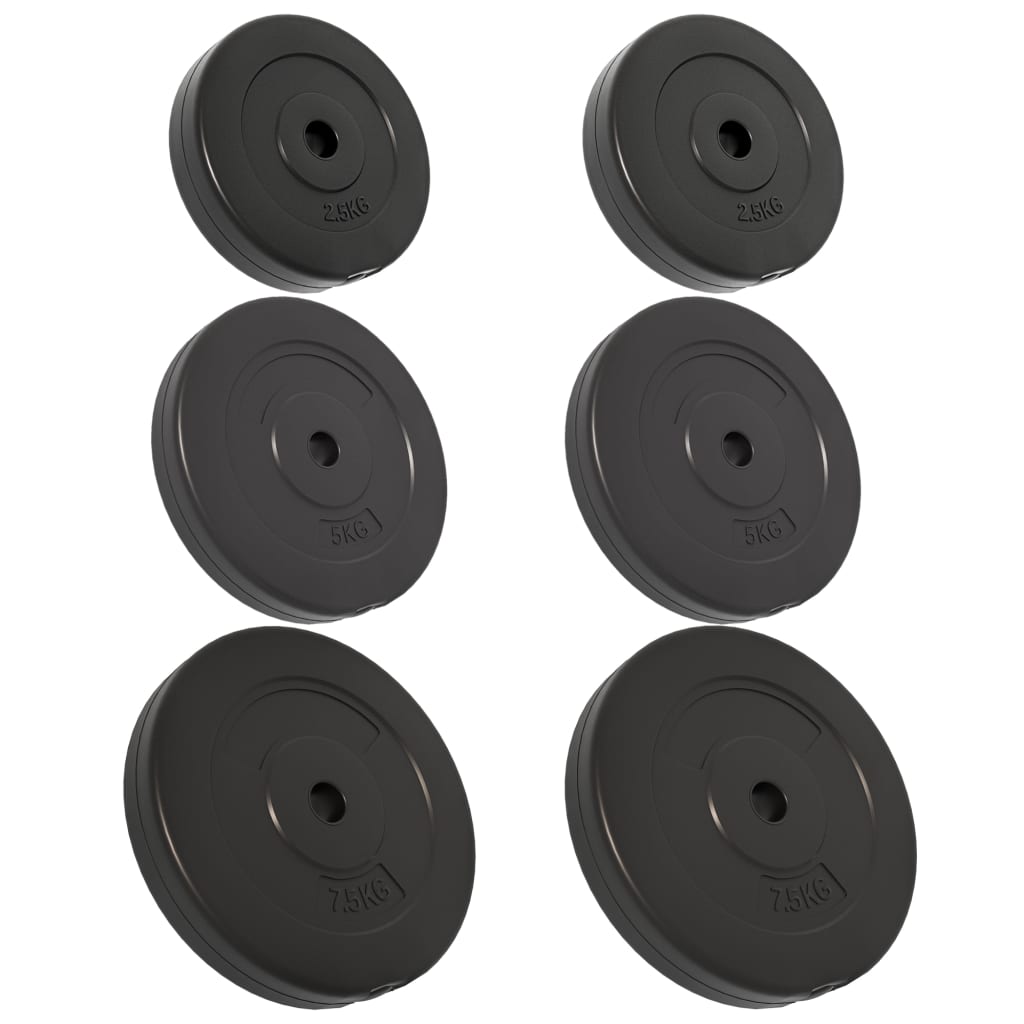 6 Pcs 30 Kg Cement Weight Plates