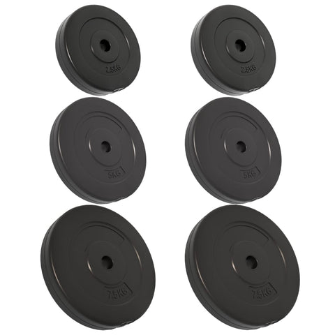 6 Pcs 30 Kg Cement Weight Plates