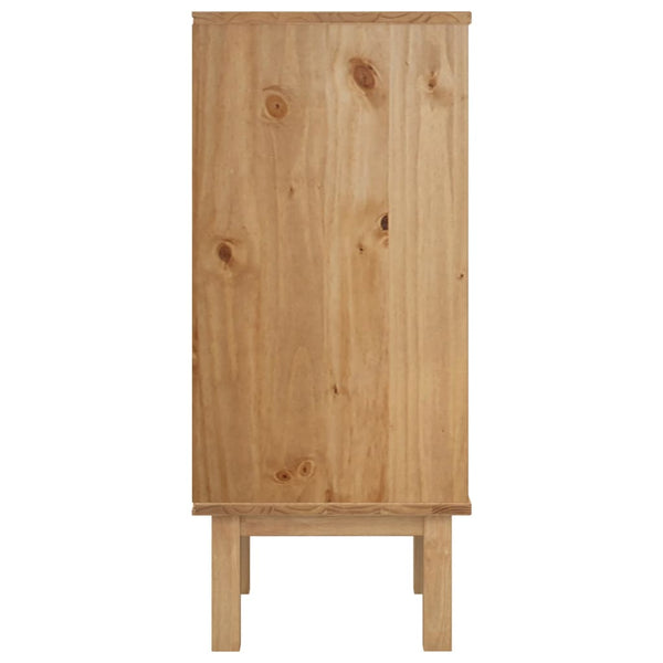 Drawer Cabinet Otta 45X39x90cm Solid Wood Pine Cabinets & Cupboards