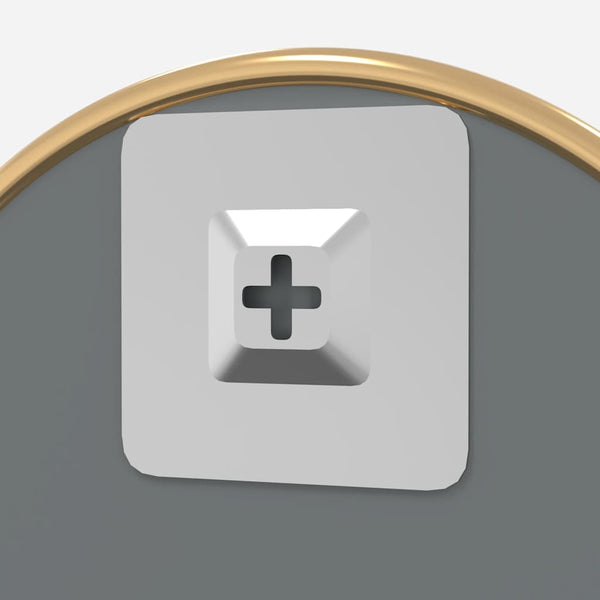 Wall Mirror Gold A 30 Cm Round Mirrors