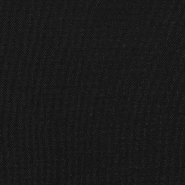 Bed Frame Black 137X187 Cm Double Fabric Double Bed Frames