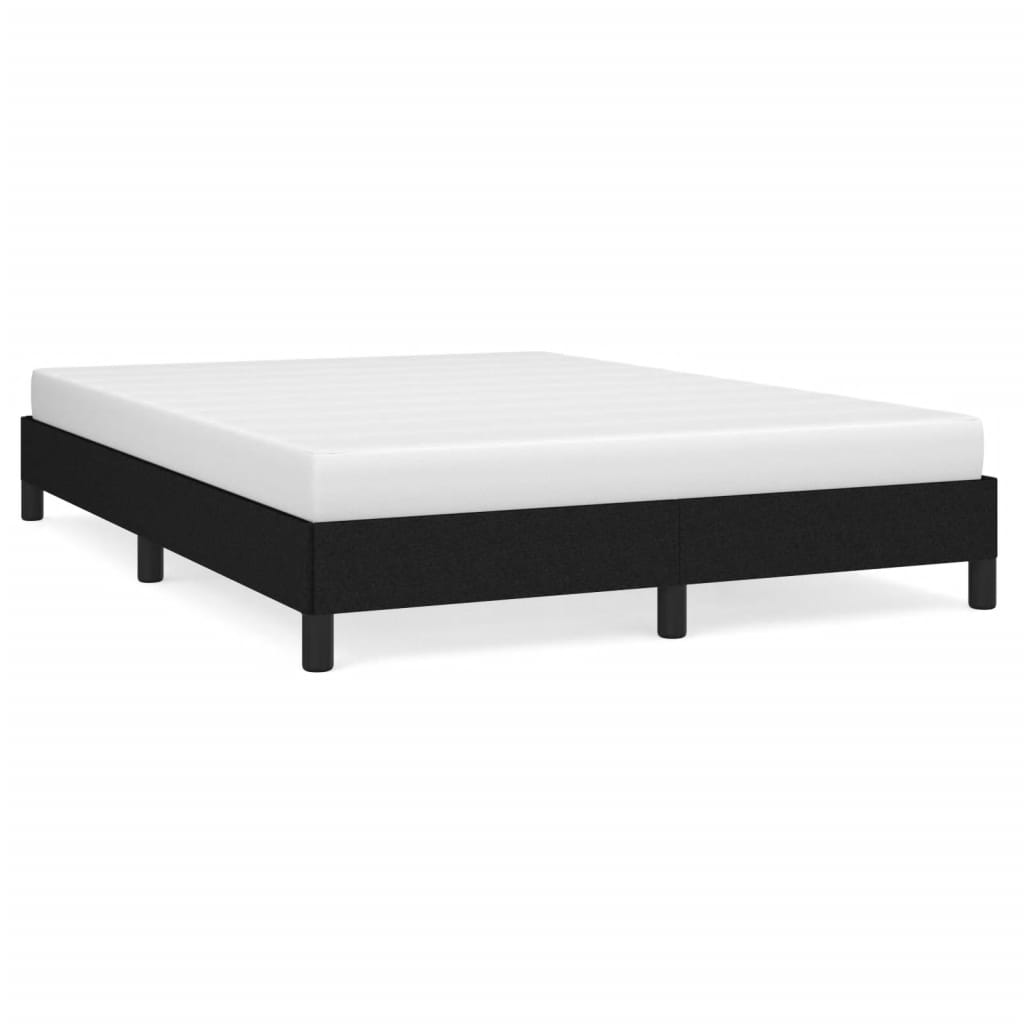Bed Frame Black 153X203 Cm Queen Fabric Queen Bed Frames