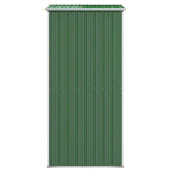 Garden Shed Green 192X108x223 Cm Galvanised Steel Sheds Summerhouses Carports