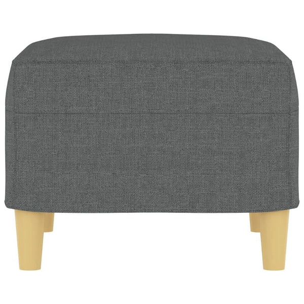 Ottomans Footstools & Poufs Footstool Dark Grey 60X50x41 Cm Fabric