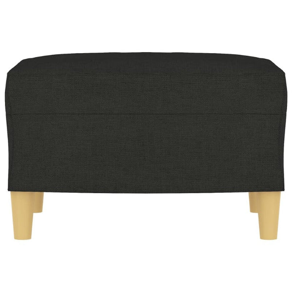 Ottomans Footstools & Poufs Footstool Black 60X50x41 Cm Fabric