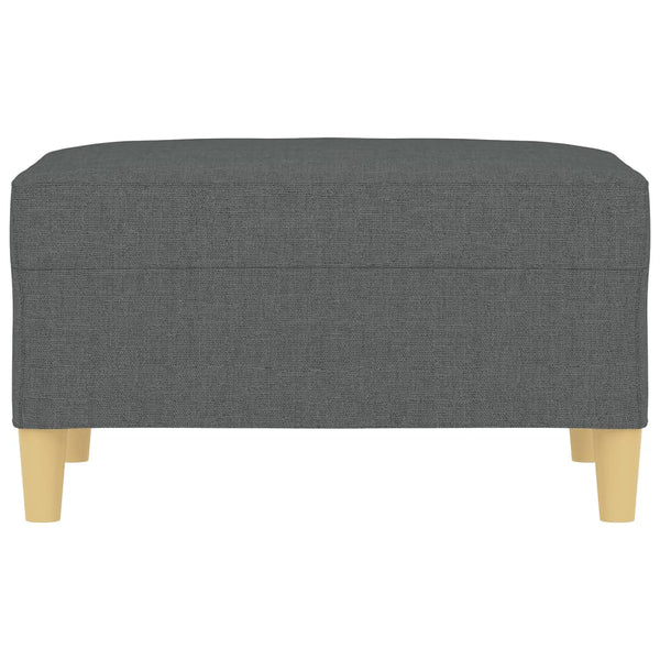 Ottomans Footstools & Poufs Footstool Dark Grey 70X55x41 Cm Fabric