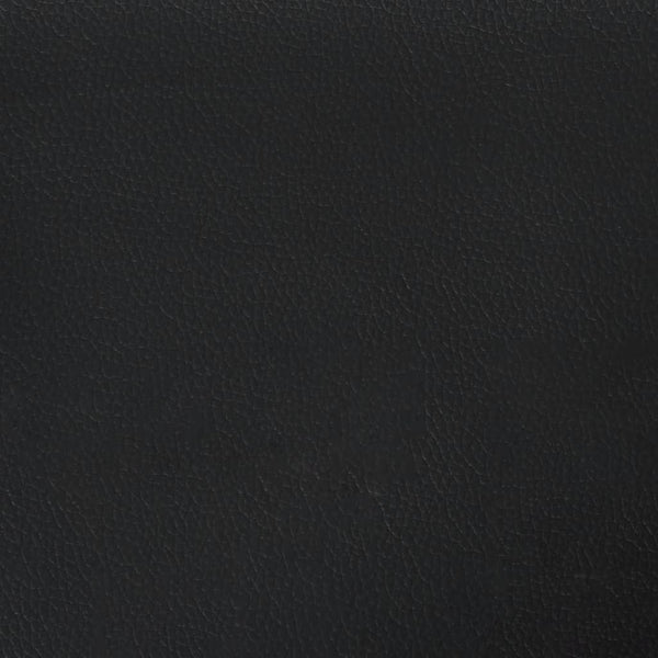 Footstool Black 60X50x41 Cm Faux Leather