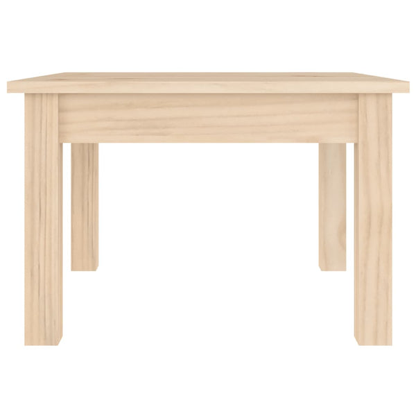 Coffee Table 45X45x30 Cm Solid Wood Pine Coffee Tables