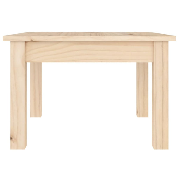 Coffee Table 45X45x30 Cm Solid Wood Pine Coffee Tables