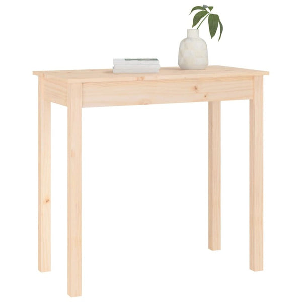 Tables Console Table 80X40x75 Cm Solid Wood Pine