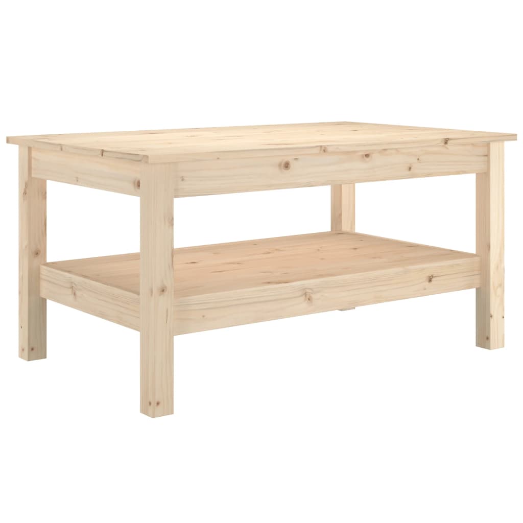 Coffee Table 80X50x40 Cm Solid Wood Pine Coffee Tables