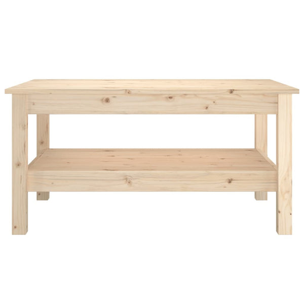 Coffee Table 80X50x40 Cm Solid Wood Pine Coffee Tables